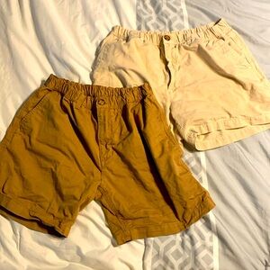 Chubbies shorts (2 pairs) 7” and 5”
